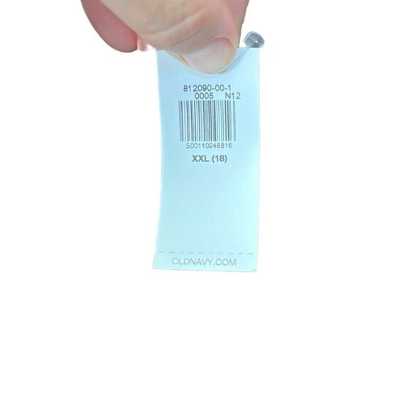 New with Tags Old Navy Short Sleeve Velvet Maroon Jumpsuit Sz Xxl - Picture 9 of 14